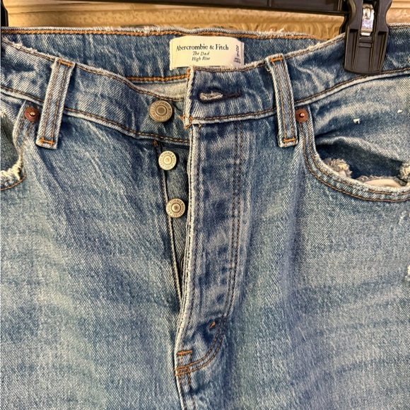 Abercrombie & Fitch the Dad High Rise Jeans - Picture 2 of 4